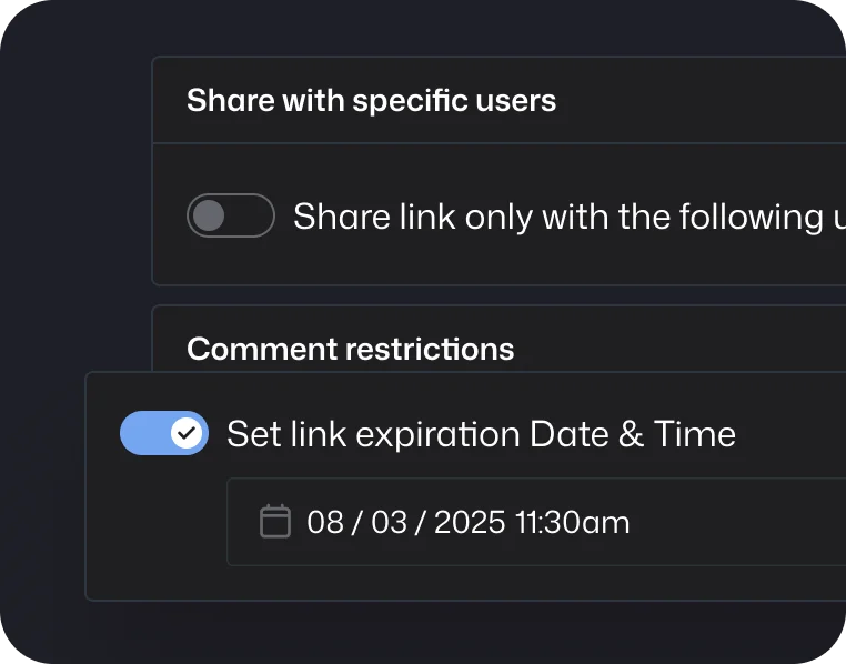 Secure sharing