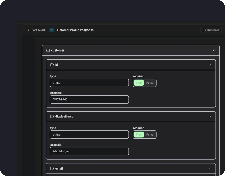A JSON response shown as an expandable data tree in a Jira work item
