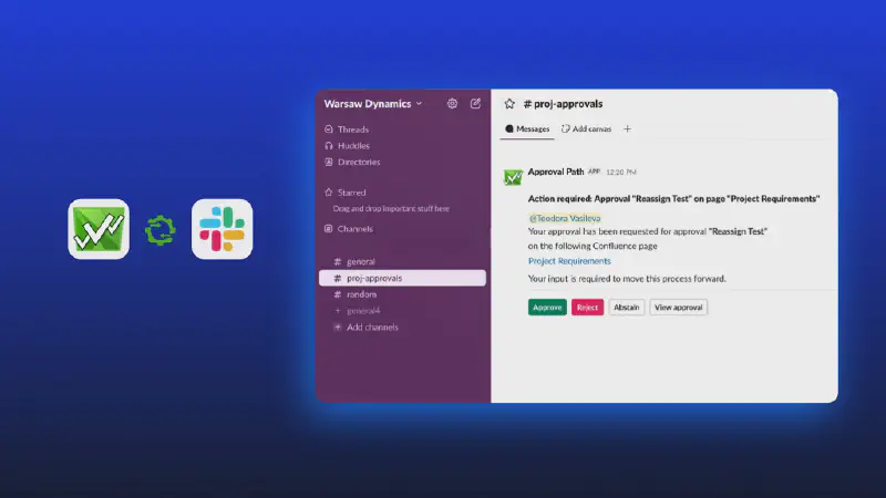 Bringing Approval Path to Slack banner