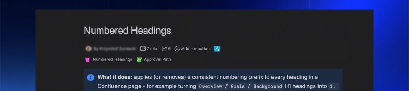Numbered headings banner 3